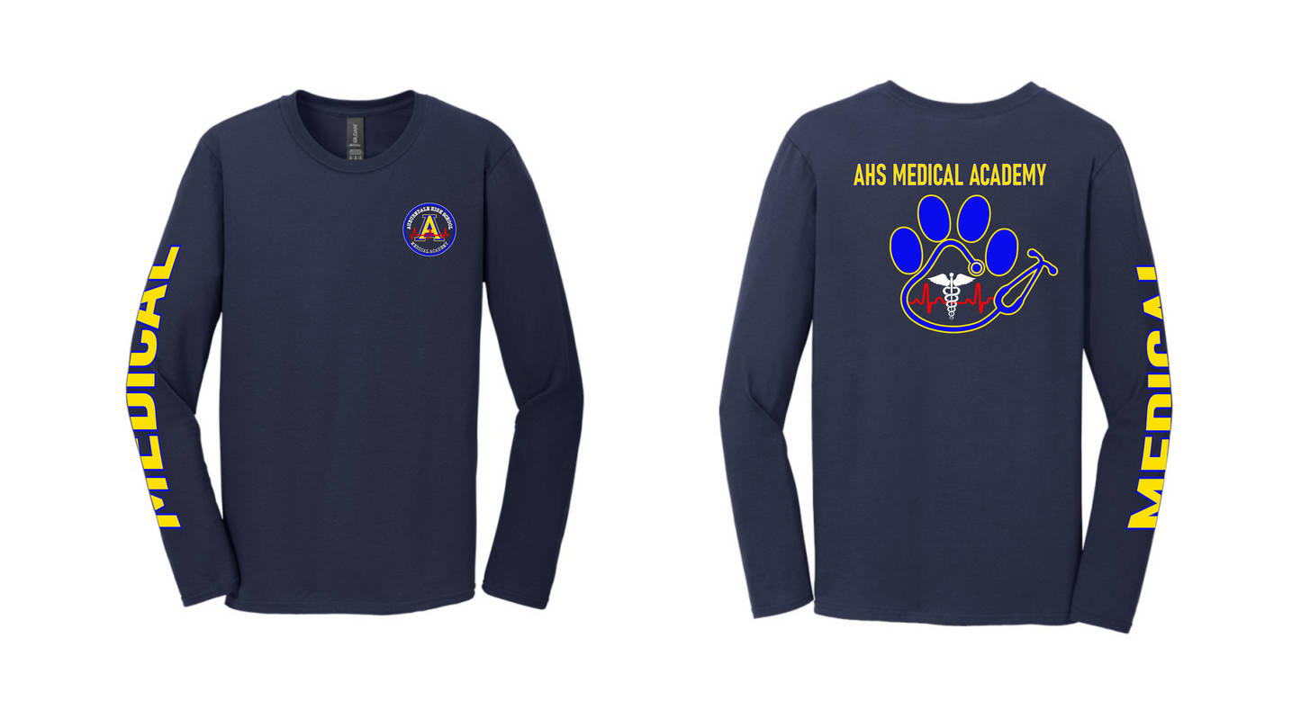 Navy AHS Medical Academy Shirts & Hoodies