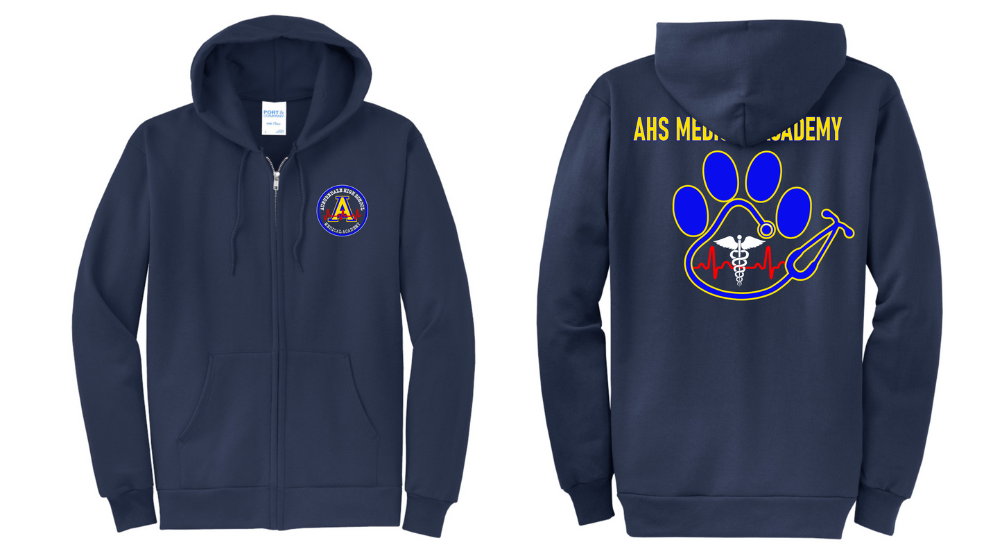 Navy AHS Medical Academy Shirts & Hoodies