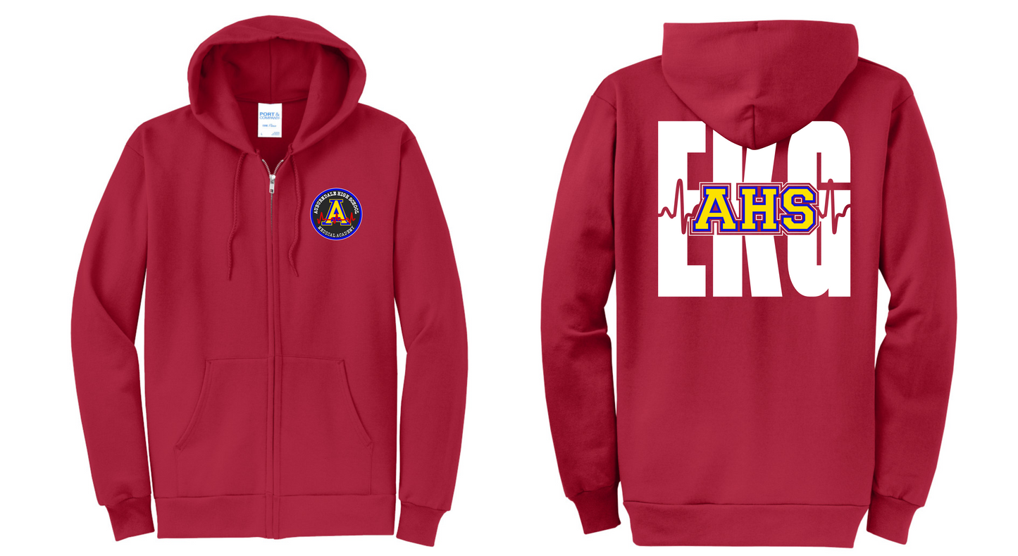 Red AHS EKG Shirts & Hoodies