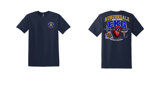 Navy AHS EKG Shirts & Hoodies