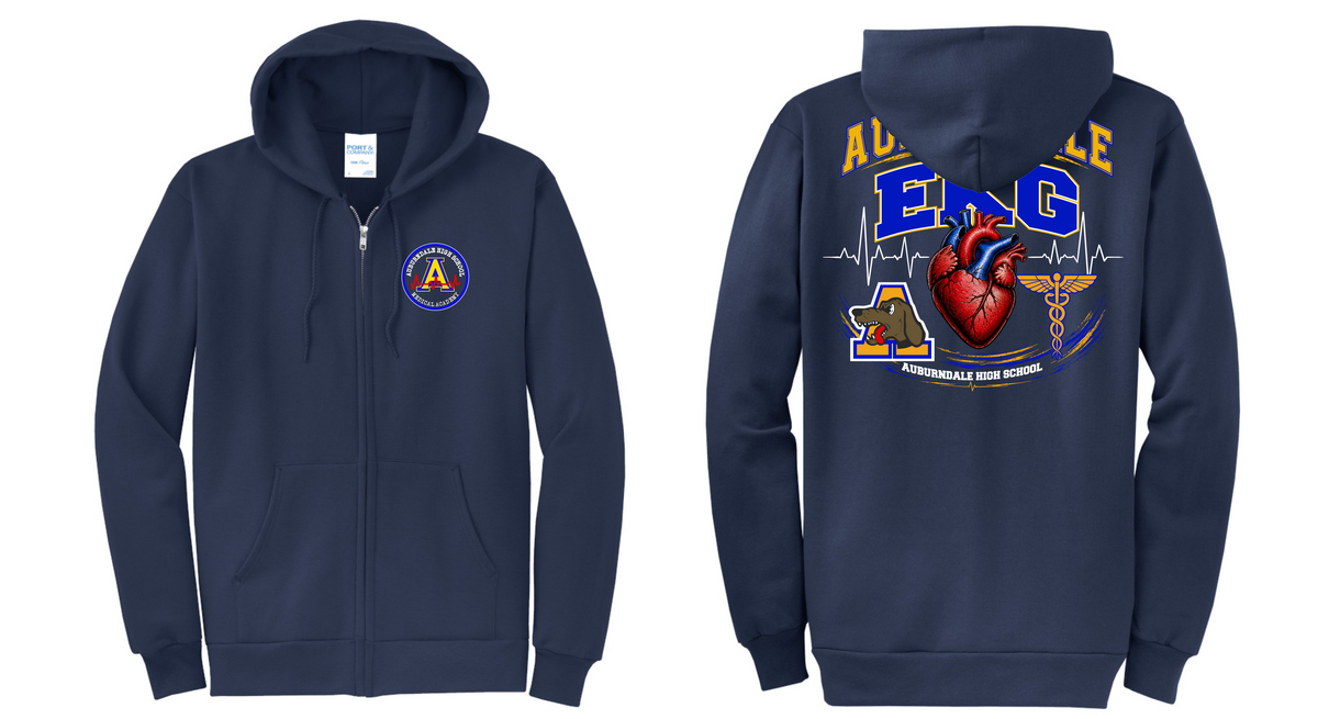 Navy AHS EKG Shirts & Hoodies
